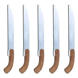 5 Pieces of 16 inch Steel Blade Pruning Saw for Gardening Purpose
