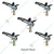 Yuzuak Atom 22 Impulse Sprinkler 1 Inch  Impulse Sprinkler used for Irrigation (Pack Of 5)