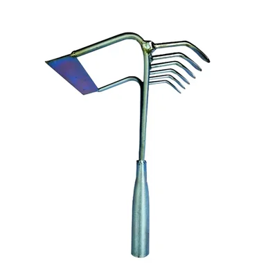 Heavy Duty 6 Teeth 2 in 1 Weeder, Cultivator without Handle for Agriculture (Pack of 3 Pcs)