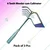 Heavy Duty 6 Teeth 2 in 1 Weeder, Cultivator without Handle for Agriculture (Pack of 3 Pcs)