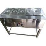  Premium 5 Pots 9 Litres Electric Operated 1/2 Bain Marie with Stand