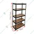 Awni 63 x 24 x 12 Inch 5 Wooden Shelves Laminated Tall Size Boltless Rack For Multipurpose Uses, Load Capacity-100 Kg/Shelf