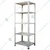 ALIJA 60 X 23 X 15 Inches 5 Shelves Multipurpose Storage Rack With Accessories (22 Gauge Shelves,16 Gauge Angles)