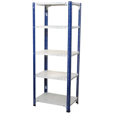 ALIJA 60 x 23 x 15 Inches 5 Shelves Multipurpose Storage Rack With Accessories (22 Gauge Shelf 16 Gauge Angle)