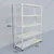 ALIJA 60 x 47 x 15 Inches 5 Shelves Multipurpose Storage Rack With accessories(Gauge-22 gauge shelves 16 gauge angle,Color-Black)