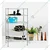 Rackwell 36X15X72 Inches 5 Shelves Stainless Steel Adjustable Boltless Rack For Multipurpose Uses