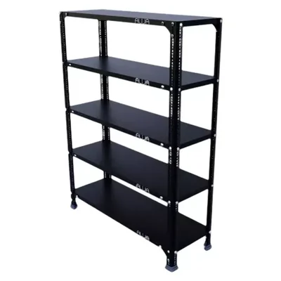 Menage 48 x 35 x 12 Inch 5 Shelves Multipurpose Storage Rack With Accessories 