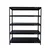 ALIJA 78 x 53 x 24 Inch 5 Shelves Multipurpose Storage Rack With Accessories(Gauge-20 Gauge Shelves & 14 Gauge Angle)