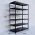ALIJA 78 x 53 x 24 Inch 5 Shelves Multipurpose Storage Rack With Accessories(Gauge-20 Gauge Shelves & 14 Gauge Angle)