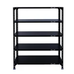 ALIJA 48 x 41 x 12 Inch 5 Shelves Multipurpose Storage Rack With Accessories