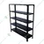 ALIJA 48 x 41 x 12 Inch 5 Shelves Multipurpose Storage Rack With Accessories(Color-Black,Gauge-24 Gauge Shelves & 18 Gauge Angle)