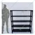 ALIJA 48 x 41 x 12 Inch 5 Shelves Multipurpose Storage Rack With Accessories(Color-Black,Gauge-24 Gauge Shelves & 18 Gauge Angle)