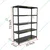 Fidvi 72 x 35 x 9 Inch 5 Shelves Powder Coated Slotted Angle Metal Rack With Accessories (SR-525)