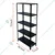 Blueboy 72 x 36 x 15 Inch 5 Shelves Slotted Angle Metal Rack For Multipurpose Use (Gauge-24 Gauge Shelf & 18 Gauge Angle )