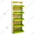 Expert 5.57 x 2.31 x 1 Feet 5 Shelves Wall Mounted Shoe Rack (Yellow & Ivory Color)