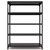 FIDVI® 12D X 35L X 48H Inch 5 Shelves Powder Coated Slotted Angle Metal Rack With Accessories ( SR-011)