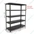 FIDVI® 9D X 35L X 36H Inch 5  Shelves Powder Coated Slotted Angle Metal Rack With Accessories ( SR-511)