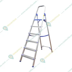 Premium Quality Aluminium Pro 5 Step and 1 Platfrom Ladder With 5 Years Warranty