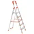 ProHome 5 Steps Anti Slip Shoes Foldable Aluminium Ladder (AQ-LAD-05) - 5 Years Warranty