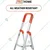 ProHome 5 Steps Anti Slip Shoes Foldable Aluminium Ladder (AQ-LAD-05) - 5 Years Warranty