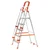 ProHome 5 Steps Foldable Aluminium Ladder With Hand Railing (LAD-WR-05) - 5 Year Warranty