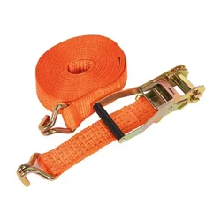 Safelift 5 ton 10 meter Ratchet Cargo Lashing Belt/Strap ,50mm Thickness Designed For Heavy-Duty Applications