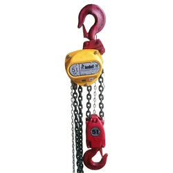 Bajaj indef M Series 5 Ton Double Fall Chain Pulley Block (1 Year Warranty)(Chain Length-3m)
