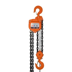 Crossbee 5 Ton Chain Pulley Block With 10 mm Dia Load Chain-Double Fall (Warranty-6 Months)(Size-3 Meter)