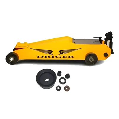 Driger 5 Ton Load Capacity Floor Trolley Jack With Oil Seal Kit, 550 mm Maximum Lifting Height