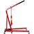 Icon 2 Ton Hydraulic Floor Crane / Engine hoist Mith 8 Feet Maximum Lifting Height 