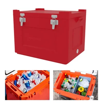 Allwin ARP 60 IB Insulated 60 Liter Ice Box,40 hrs Insulation Support with Roto-Moulded Technology for Picnic & Outdoor