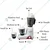 Premium Quality 600W L-Shape Mixer Grinder With 3 Jars With 2 Years Warranty
