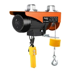 Voltz 600 Kg Load Capacity Mini Electric Hoist, 1100 W Motor With 20 Meter 5 mm Wire Rope