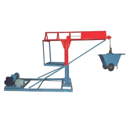 Heavy Duty 1000 Kg Load Capacity 360° Monkey Hoist With 30 Meter Lifting Height & Three Phase 7.5 HP Crompton Motor