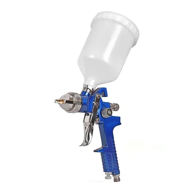 Flymax 1.4mm Nozzle Size HVLP Air Spray Gun, 600ml Cup Capacity