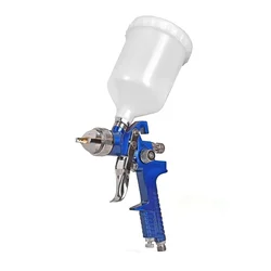 Flymax 1.4mm Nozzle Size HVLP Air Spray Gun, 600ml Cup Capacity