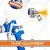 Wadfow 1.4 mm HVLP Air Spray Gun With 600ml Cup Capacity, Suitable for Finishing Coat (WGA1506)