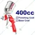 Emtop 180 to 250 mm Air Spray Gun, 400cc Cup Capacity (EASG04001)