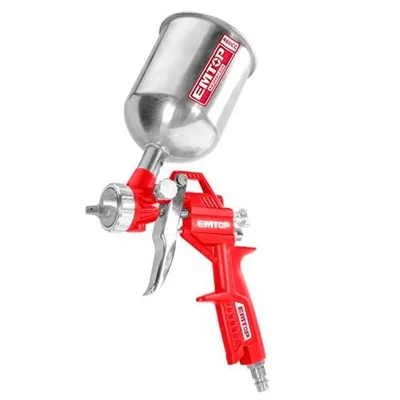Emtop 180 to 250 mm Air Spray Gun, 400cc Cup Capacity (EASG04001)