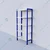 ALIJA 60 x 30 x 12 Inch Powder Coated  5 Shelf Pipe Rack for Multipurpose Uses