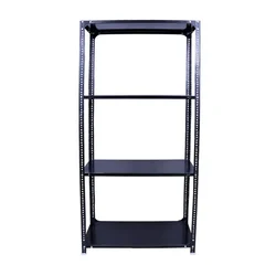 Alija 60 x 36 x 12 Inch 4 Shelves Multipurpose Storage Rack With Accessories