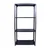 Alija 60 x 36 x 12 Inch 4 Shelves Multipurpose Storage Rack With Accessories