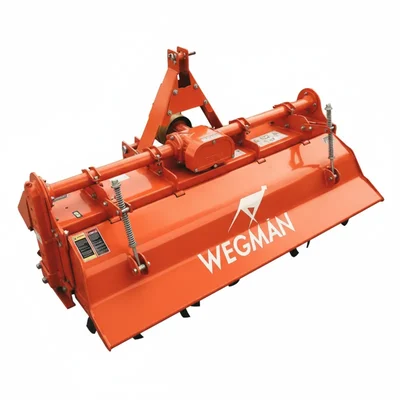 Wegman 7 Feet Regular Plus Rotavator with 60 Blades Suitable for 50 HP to 65 HP Tractors(Type-Gear Box - Multi Speed)