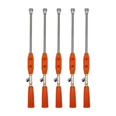 Heavy Duty 60cm (2 Feet) Straight High Pressure Apple Master Gun for Power Sprayer & Battery Sprayer(Pack-5 Pieces)