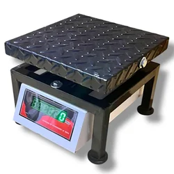 Tesla 60 Kg Capacity MS Bench Type Front and Back Display Weighing Machine ,With 6 Months Battery Warranty (CKЕT 50 )