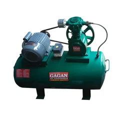 Gagan 60 L Single Stage Single Cylinder Air Compressor With 1 HP Motor 