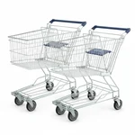 Premium Quality 60 Liter Steel Shopping Trolley