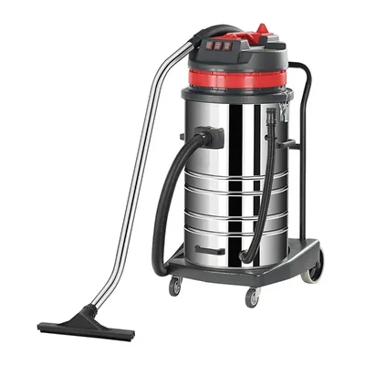 Premium Quality 100 Ltr Commercial Wet and Dry Vacuum Cleaner With 4500W Triple Motor and All Required Accessories