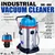 Eastman 60 Litre Capacity 3 x 1000 W Wet & Dry Vacuum Cleaner With Accessories (EVC-060)