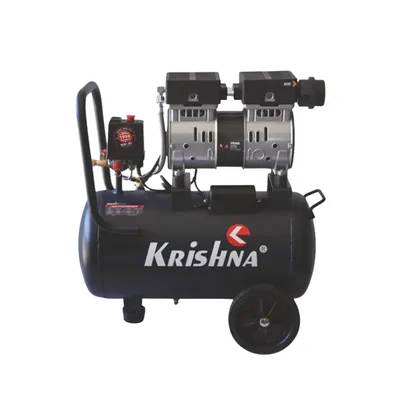 Krishna 30 Liters Oil Free Air Compressor With 0.75 HP Motor, 115 Psi Max. Pressure (KR-550-30L)